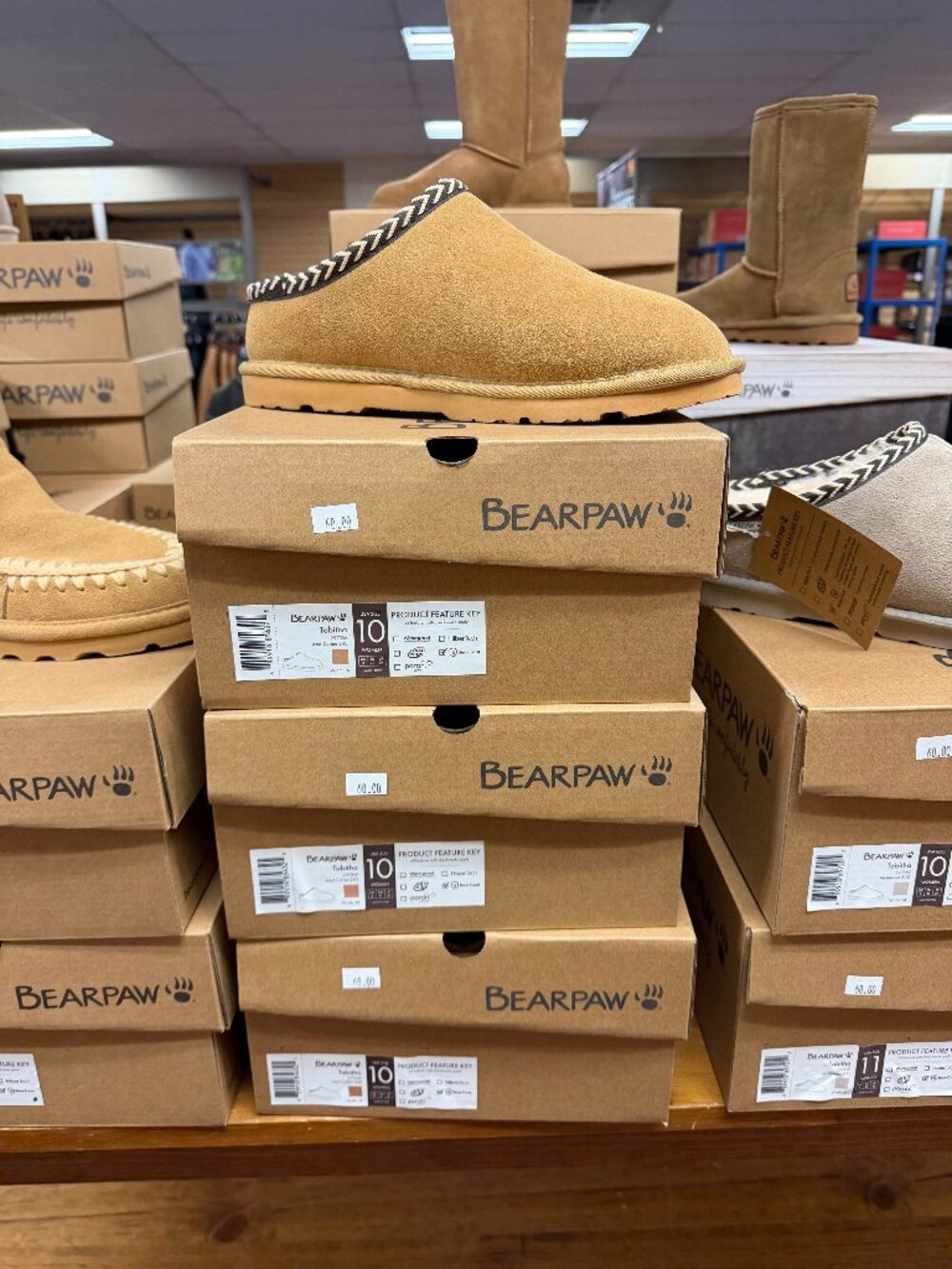 BearPaw "Tabitha" slippre